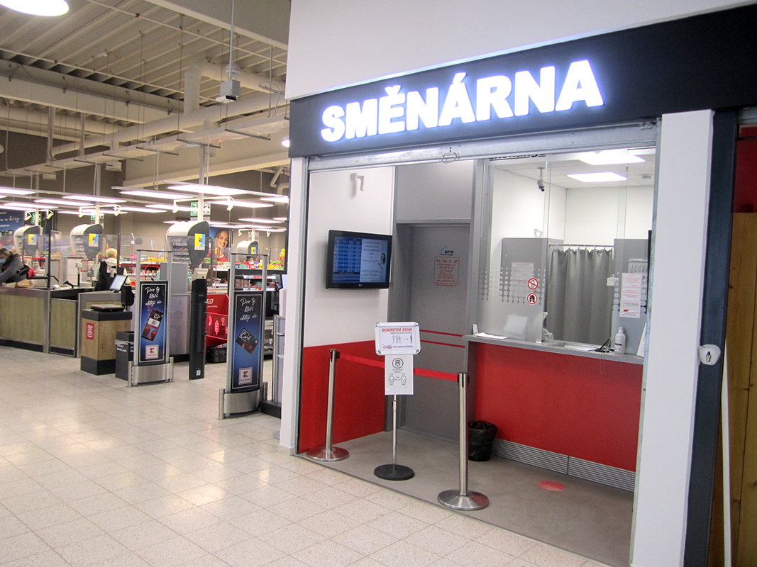 Směnárna Hradec Králové Kaufland