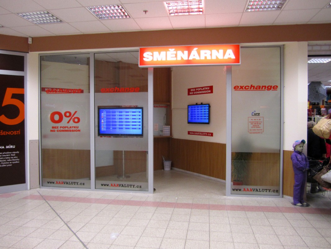 Směnárna Kladno - Kaufland