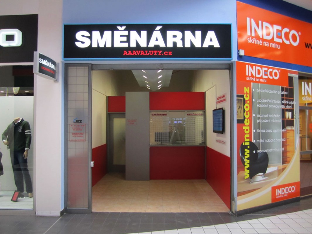 Směnárna Pardubice Hypermarket Albert