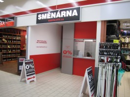 Směnárna Brno - Kaufland Židenice