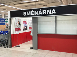 Směnárna Kolín - TESCO